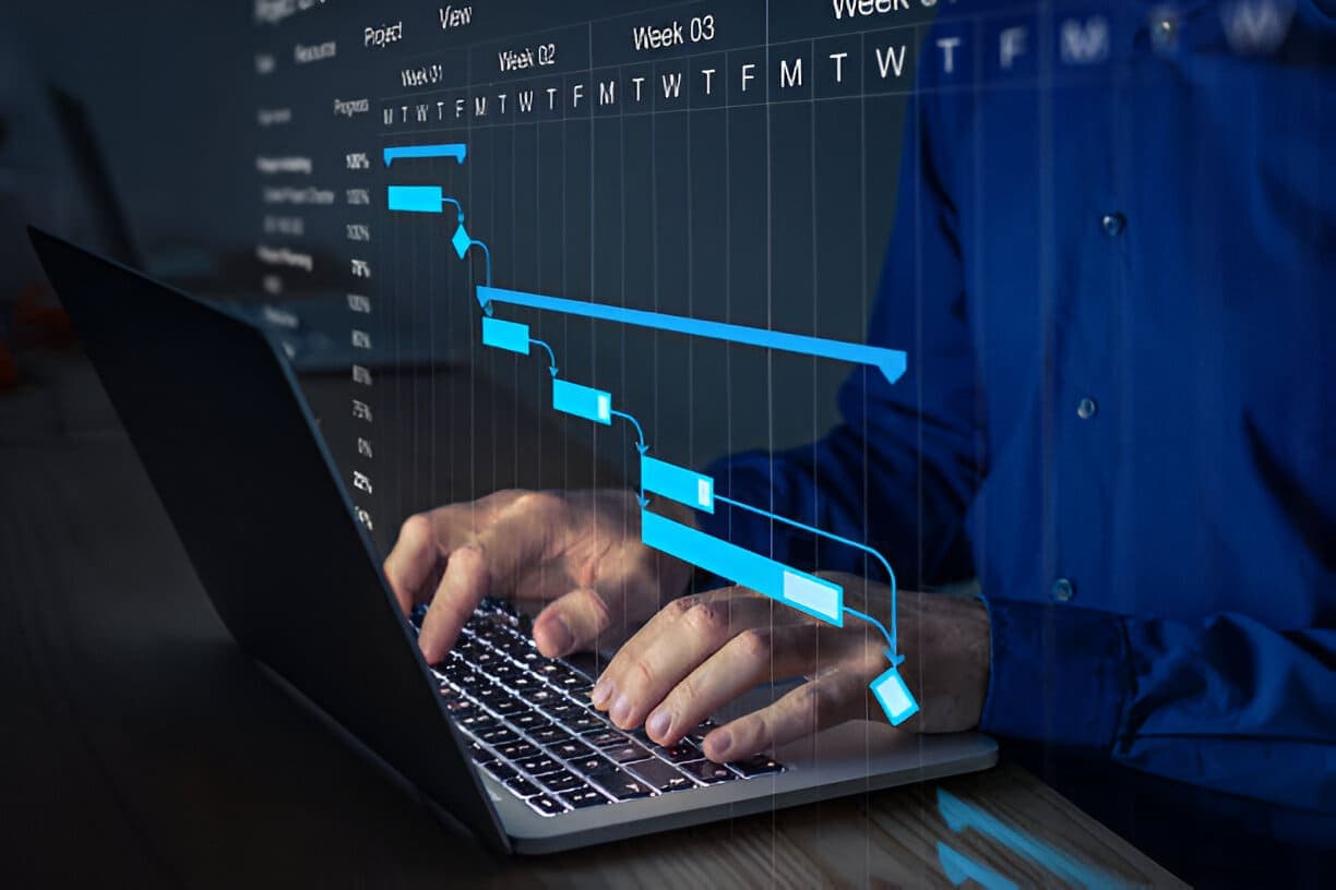 Stylish modern retail interior design